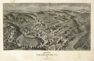 Drawing of Pocahontas, VA