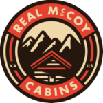 Real McCoy Cabins round logo