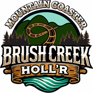Brush Creek Holl'R roller coster logo